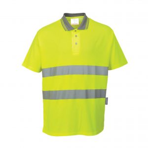 Πόλο Κοντομάνικο Υψηλής Ορατότητας Cotton Comfort - S171